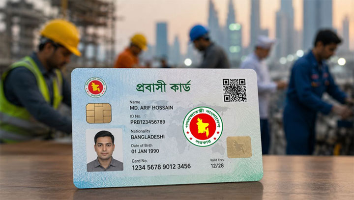 প্রবাসীদের জন্য আসছে ‘প্রবাসী কার্ড’, মিলবে ১০ বিশেষ সুবিধা